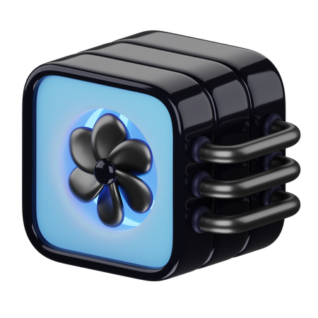 Enfriador  3D Icon