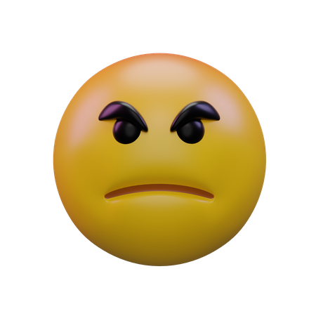 Enfurecido  3D Icon