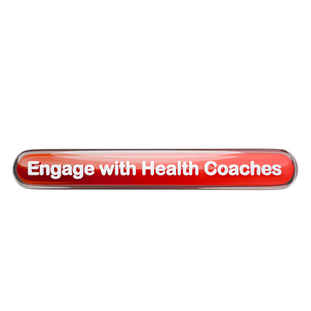 Engage With Health Coaches  3D Icon