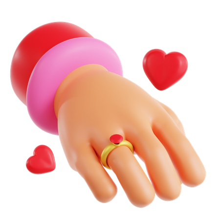 Engagement  3D Icon