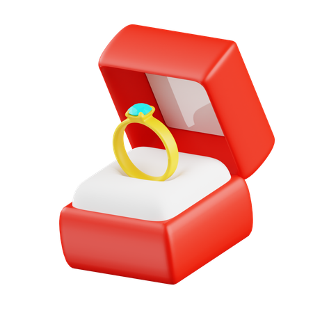 Engagement Ring  3D Icon