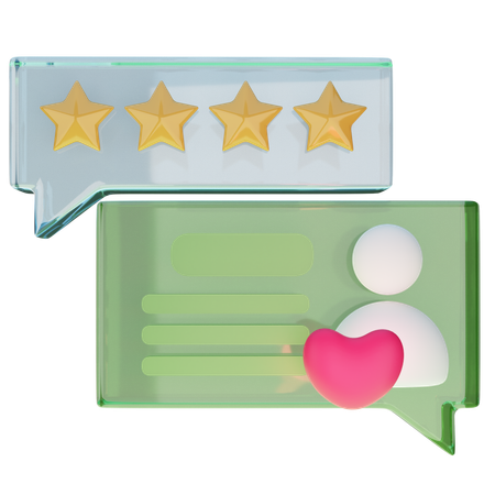 Engaging Social Media Icons  3D Icon