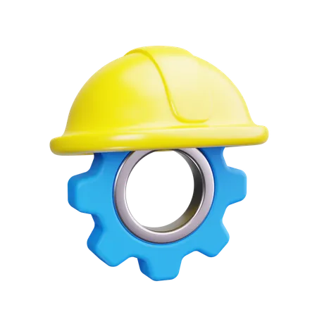 Engenharia  3D Icon