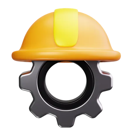 Engenharia  3D Icon