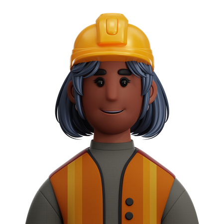 Engenheira  3D Icon