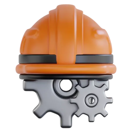 Engenheiro  3D Icon