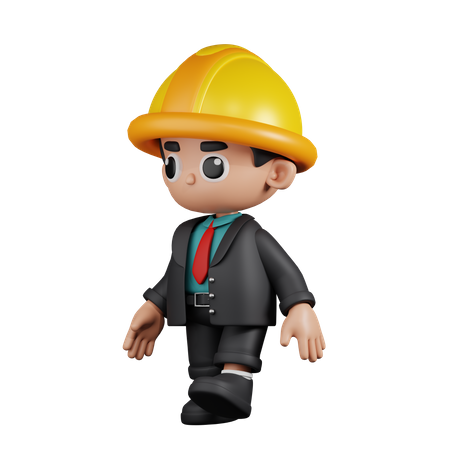 Engenheiro Andante  3D Icon