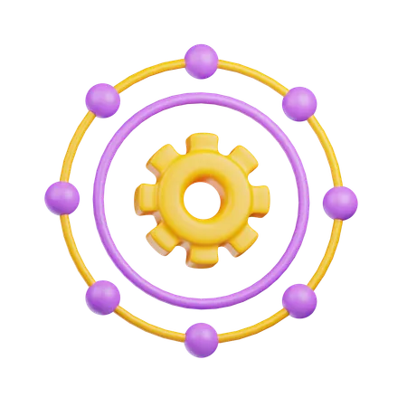 Engenheiro de rede  3D Icon