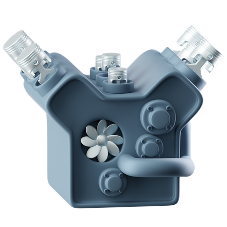 Engine  3D Icon