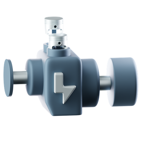 Engine  3D Icon