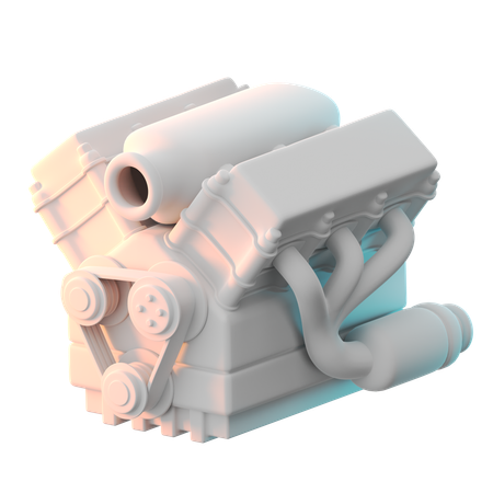 Engine  3D Icon
