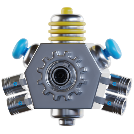 Engine  3D Icon