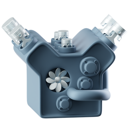 Engine  3D Icon