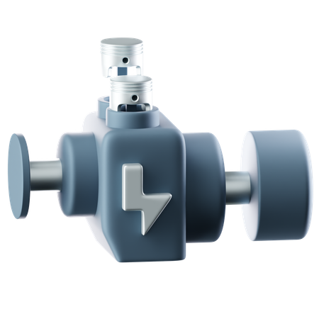 Engine  3D Icon