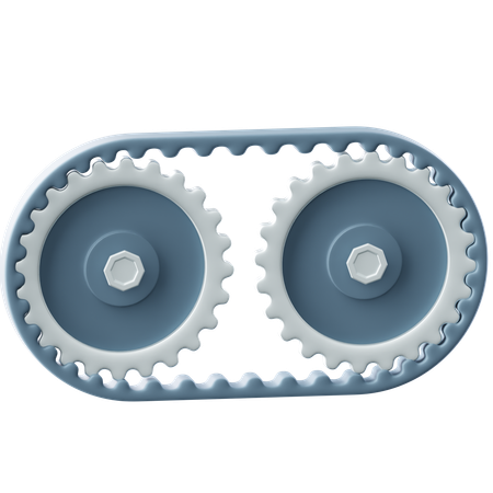 Engine Belt  3D Icon