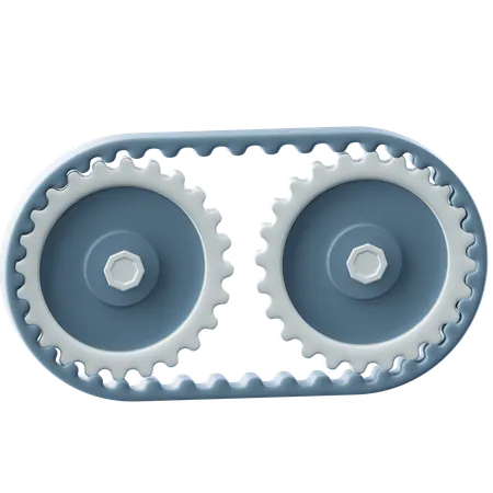 Engine Belt  3D Icon