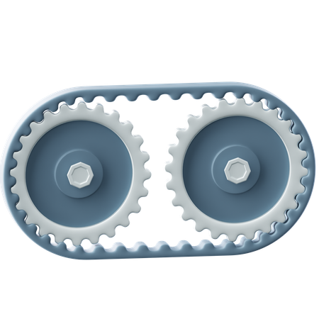 Engine Belt  3D Icon