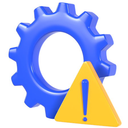 Engine failure  3D Icon