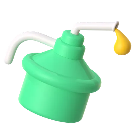 Engine Oil  3D Icon