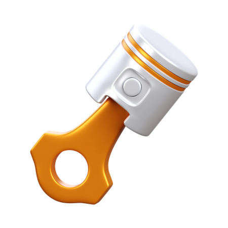 Engine Piston  3D Icon