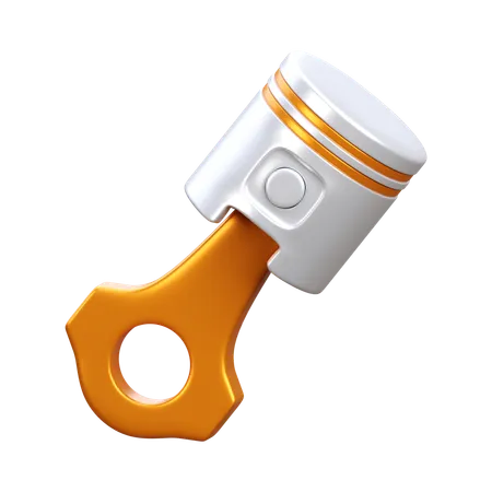 Engine Piston  3D Icon