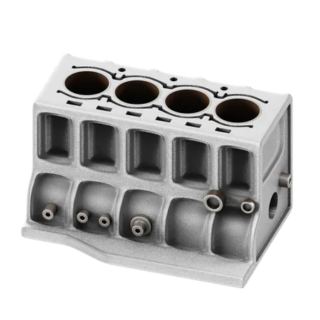 Engineblock  3D Icon