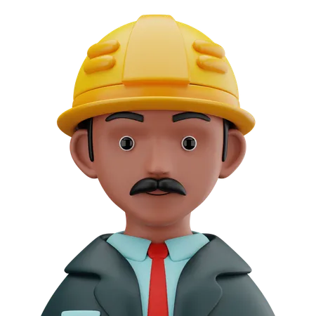 Engineer  3D Icon