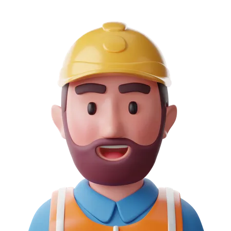 Engineer  3D Icon