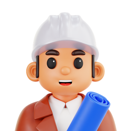 Engineer  3D Icon