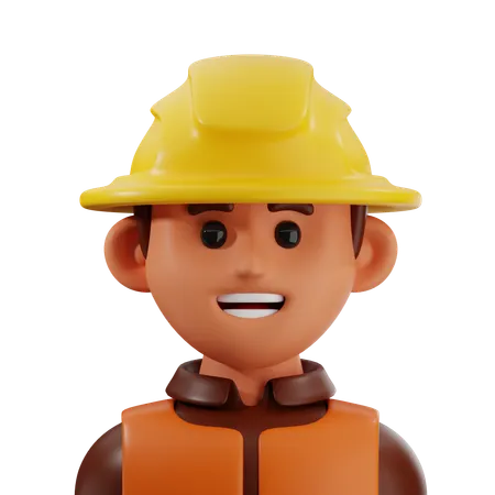 Engineer  3D Icon