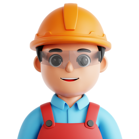 Engineer  3D Icon