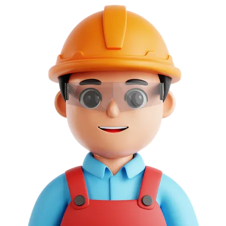 Engineer  3D Icon