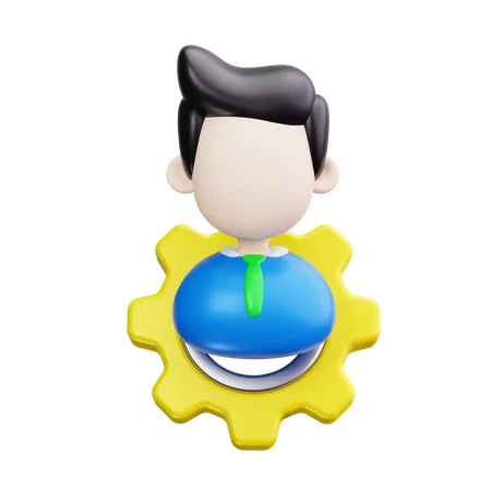 Engineer  3D Icon