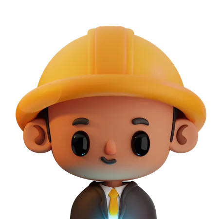 Engineer  3D Icon