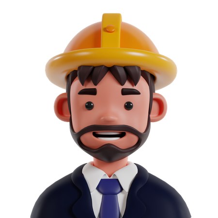 Engineer  3D Icon