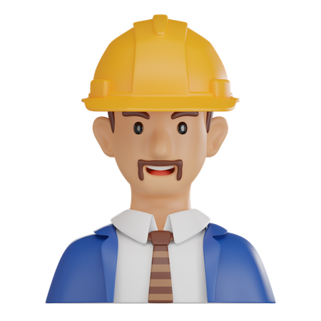 Engineer  3D Icon