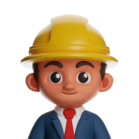 Engineer  3D Icon