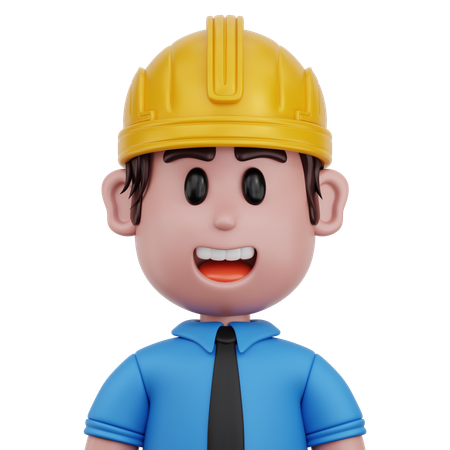 Engineer  3D Icon