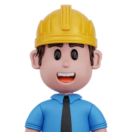 Engineer  3D Icon
