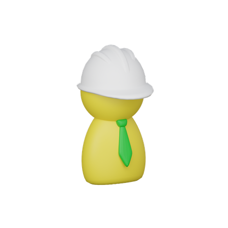 Engineer  3D Icon