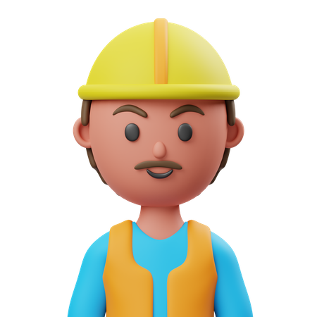 Engineer  3D Illustration