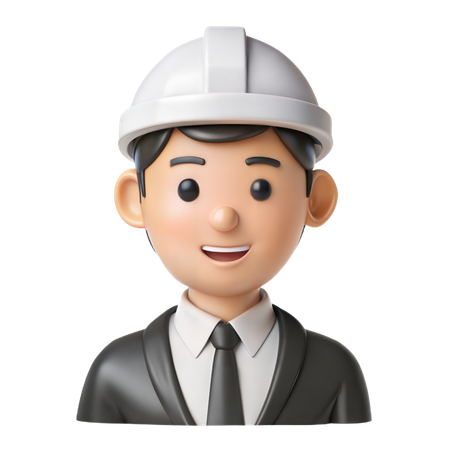 Engineer Avatar  3D Icon