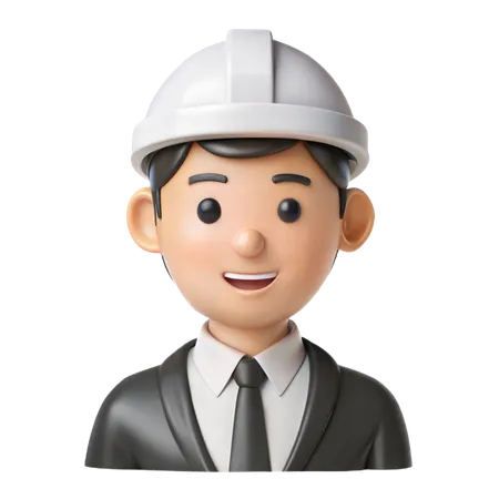 Engineer Avatar  3D Icon