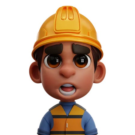 ENGINEER EMPLOYEE  3D Icon