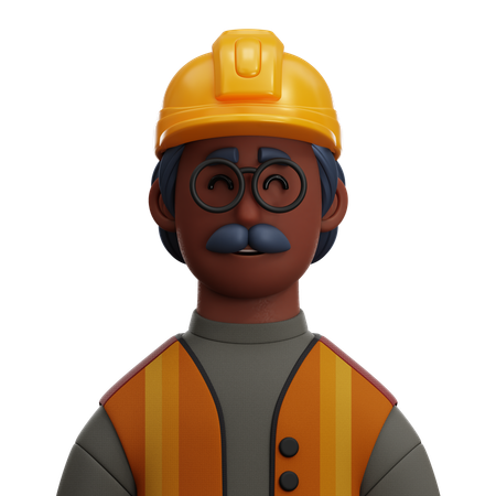 ENGINEER EMPLOYEE  3D Icon