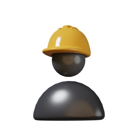 Engineer Profile  3D Icon