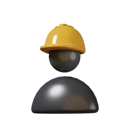 Engineer Profile  3D Icon