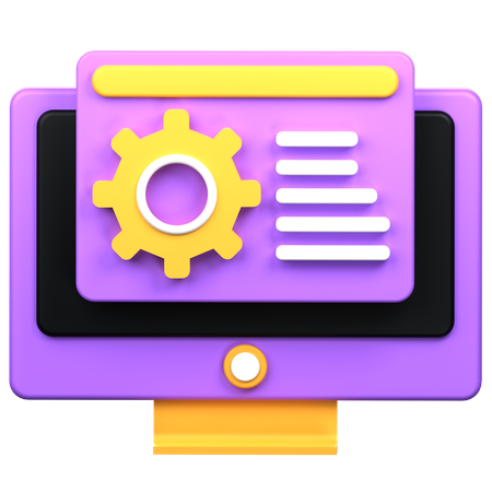 エンジニアリング部分  3D Icon