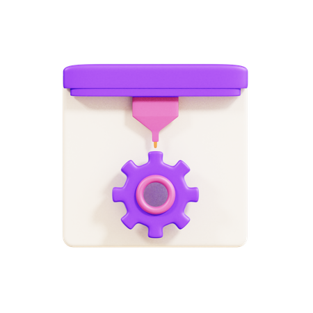 Engineering Part  3D Icon