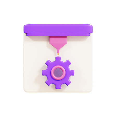 Engineering Part  3D Icon